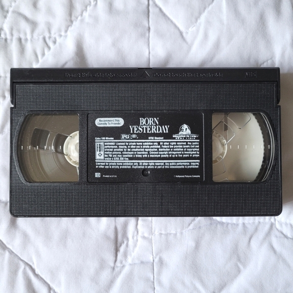 2/$15 ๐ผ Born Yesterday VHS - Picture 5 of 6